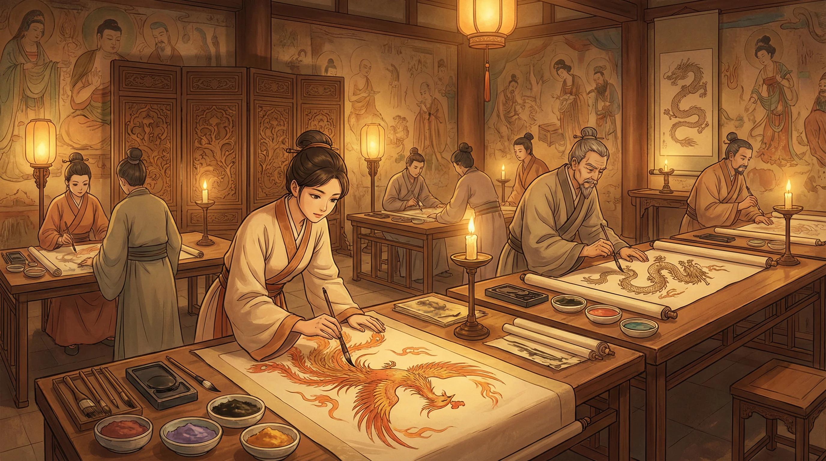 画师入驻 - 暗网社区官网 国风动漫画师